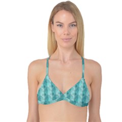 Geometric Design 14 Reversible Tri Bikini Top