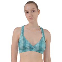 Geometric Design 14 Sweetheart Sports Bra