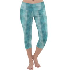 Geometric Design 14 Capri Yoga Leggings