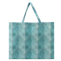 Geometric Design 14 Zipper Large Tote Bag