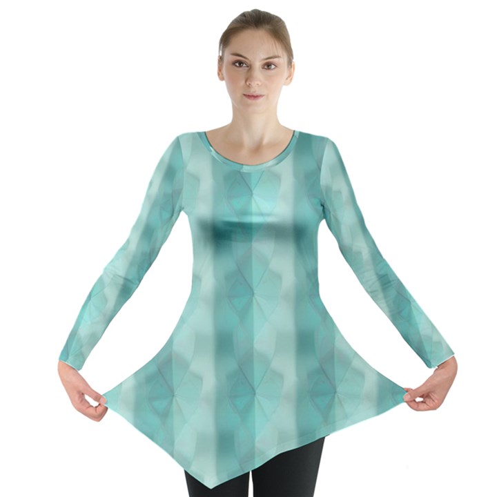 Geometric Design 14 Long Sleeve Tunic 