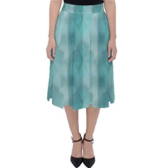 Geometric Design 14 Classic Midi Skirt