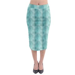 Geometric Design 14 Midi Pencil Skirt