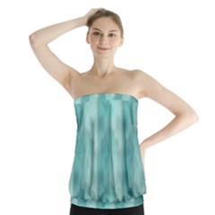 Geometric Design 14 Strapless Top