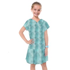 Geometric Design 14 Kids  Drop Waist Dress