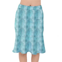 Geometric Design 14 Short Mermaid Skirt