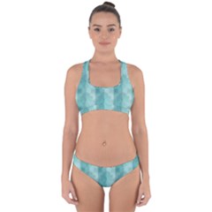 Geometric Design 14 Cross Back Hipster Bikini Set