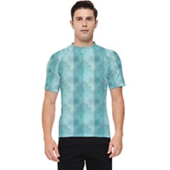 Geometric Design 14 Men s Short Sleeve Rash Guard