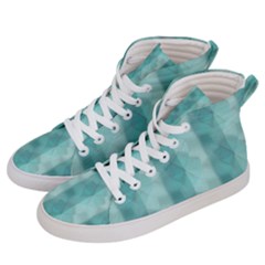 Geometric Design 14 Men s Hi-top Skate Sneakers