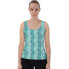 Geometric Design 14 Velvet Tank Top