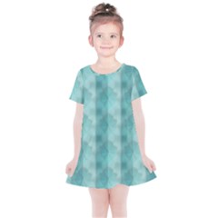 Geometric Design 14 Kids  Simple Cotton Dress