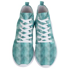 Geometric Design 14 Men s Lightweight High Top Sneakers