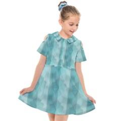 Geometric Design 14 Kids  Short Sleeve Shirt Dress