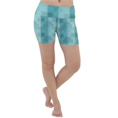 Geometric Design 14 Lightweight Velour Yoga Shorts