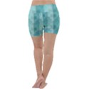 Geometric Design 14 Lightweight Velour Yoga Shorts View4