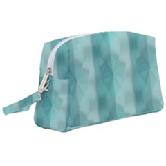 Geometric Design 14 Wristlet Pouch Bag (large)