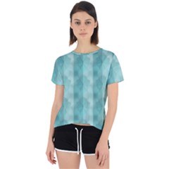 Geometric Design 14 Open Back Sport T-shirt