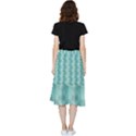 Geometric Design 14 Frill Hi Low Chiffon Skirt View2