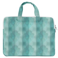 Geometric Design 14 Macbook Pro 15  Double Pocket Laptop Bag 