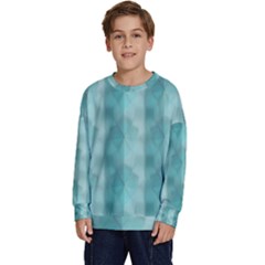 Geometric Design 14 Kids  Crewneck Sweatshirt