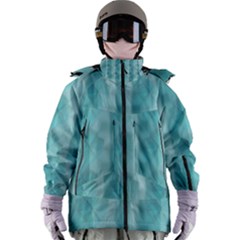 Geometric Design 14 Women s Zip Ski And Snowboard Waterproof Breathable Jacket