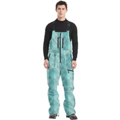 Geometric Design 14 Men s Front Zip Ski And Snowboard Bib Pants