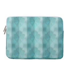 Geometric Design 14 14  Vertical Laptop Sleeve Case With Pocket