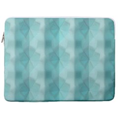 Geometric Design 14 17  Vertical Laptop Sleeve Case With Pocket