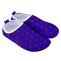 Blue Pattern Red Texture Kids  Sock-Style Water Shoes View3