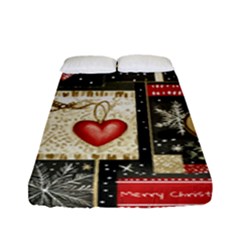 Christmas Reindeer Fitted Sheet (full/ Double Size)