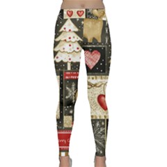 Christmas Reindeer Classic Yoga Leggings