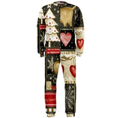 Christmas Reindeer Onepiece Jumpsuit (men)