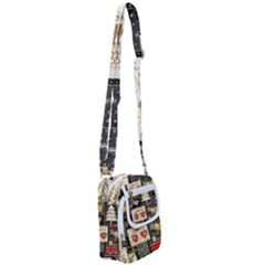 Christmas Reindeer Shoulder Strap Belt Bag