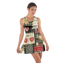 Christmas Reindeer Cotton Racerback Dress