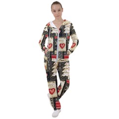 Christmas Reindeer Women s Tracksuit