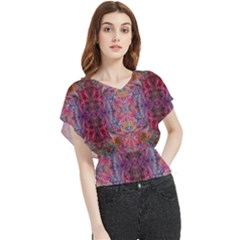 Blend Butterfly Chiffon Blouse