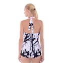 Inksplats Boyleg Halter Swimsuit  View2