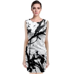 Inksplats Classic Sleeveless Midi Dress