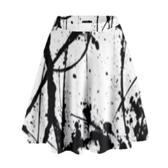 Inksplats High Waist Skirt