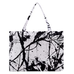 Inksplats Zipper Medium Tote Bag