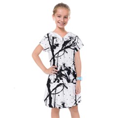 Inksplats Kids  Drop Waist Dress by SpinnyChairDesigns