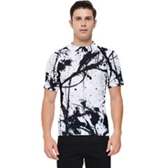 Inksplats Men s Short Sleeve Rash Guard by SpinnyChairDesigns