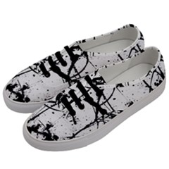 Inksplats Men s Classic Low Top Sneakers by SpinnyChairDesigns