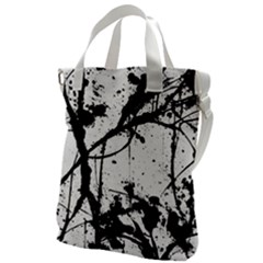 Inksplats Canvas Messenger Bag