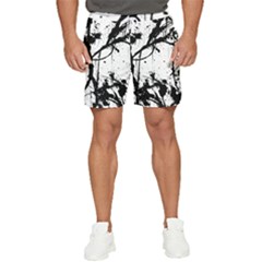 Inksplats Men s Runner Shorts by SpinnyChairDesigns