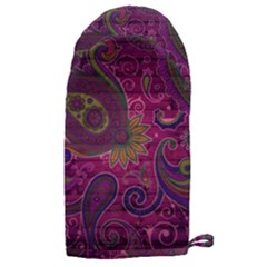 Abstract Purple Pattern Microwave Oven Glove