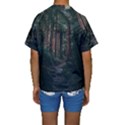 Forest Jungle Trees Tropics Kids  Short Sleeve Swimwear View2