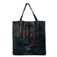 Forest Jungle Trees Tropics Grocery Tote Bag