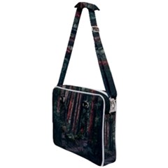 Forest Jungle Trees Tropics Cross Body Office Bag