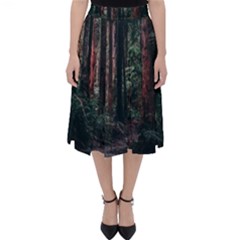 Forest Jungle Trees Tropics Classic Midi Skirt